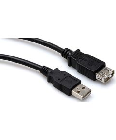 Blackmoon (93599) USB A spraudnis / USB A ligzda, 1,8m USB 2.0