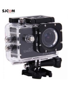 SJCam SJ4000 Wi-Fi Ūdendroša 30m Sporta Kamera 12MP 170 grādi 1080p HD 30fps 2.0" LCD Ekrāns Melna