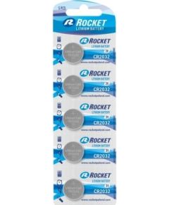 Rocket CR2032-5BB BLISTERA IEPAKOJUMĀ 5GB.