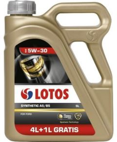 Motoreļļa LOTOS SYNTHETIC A5/B5 5W30 4+1L, Lotos Oil