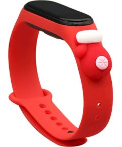Fusion Xmas Glove ремешок для часов Xiaomi Mi Band 3 / 4 красный