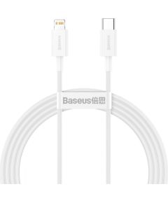 Baseus Superior провод USB Type C - Lightning 20 W 1,5 m белый (CATLYS-B02)