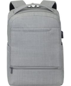 NB BACKPACK CARRY-ON 15.6"/8363 GREY RIVACASE