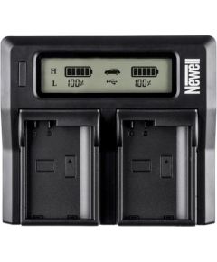 Newell battery charger DC-LCD Two-channel NP-F/NP-FM