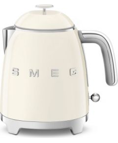 (Ir veikalā) Smeg KLF05CREU 50's Style Cream Glossy Tējkanna 1400W 0.8L