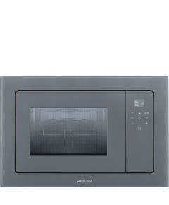 SMEG FMI120S2 Linea Silver 20L mikroviļņu krāsns, iebūvējama