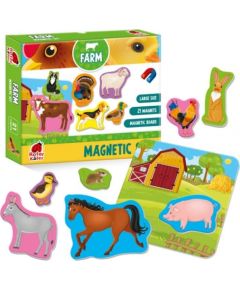 Roter Kafer Roter Käfer  Magnetic Puzzle Farm Art.RK2090-01 Puzle ar magnētiem Ferma (Vladi Toys)