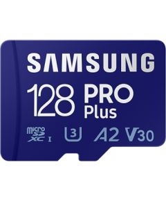 Samsung Pro Plus 128GB MicroSDXC microSD Card class 10 + SD adapter