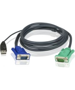 Aten 3M USB KVM Cable with 3 in 1 SPHD