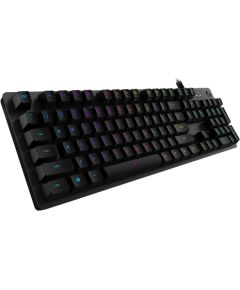 LOGITECH G512 Carbon RGB Mechanical Gaming Keyboard, GX Blue - CARBON - US INT'L - USB - INTNL - G512 CLICKY