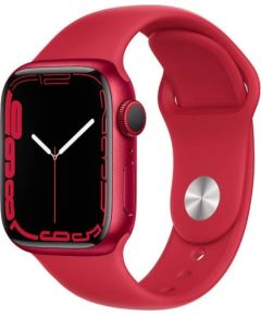 Apple Watch 7 GPS + Cellular 41mm Sport Band PRODUCT(RED) (MKHV3EL/A)