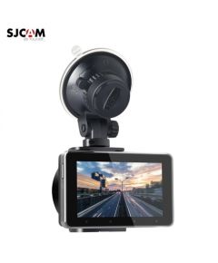 SJCam SJDash Wi-Fi Auto DVR Video reģistrators ar G-Sensor 1080p HD 140° Platu leņķi 3' LCD Melns