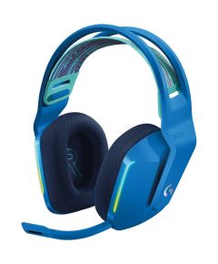 LOGITECH G733 LightSpeed Wireless RGB Gaming BLUE Headset Austiņas Zilas