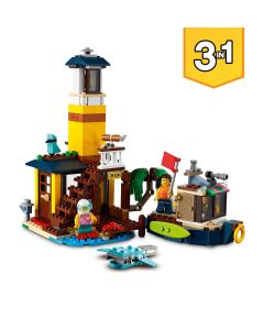 LEGO CREATOR Sērfotāju pludmales māja 31118
