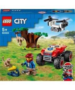 LEGO City Savvaļas dzīvnieku glābšanas kvadricikls, no 5+ gadiem (60300)