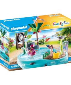 Playmobil Jautrais baseins ar ūdens šļakatām - 70610