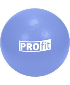 Inny Vingrošanas bumba PROfit 85cm zila ar pumpi DK2102