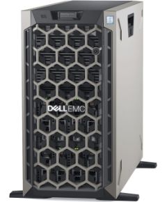 Dell PowerEdge T440  Tower, Intel Xeon Silver, 4208, 2.1 GHz, 11 MB, 16T, 8C, 1x16 GB, RDIMM DDR4, 3200 MHz, 600 GB, SAS, Up to 8 x 3.5", Hot-swap hard drive bays, PERC H730P, Dual, Hot-plug, Redundant, Power supply 495 W, iDRAC9 Enterprise, No OS, Warran
