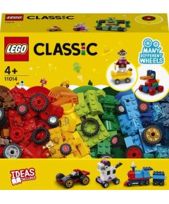 LEGO Classic Klucīši un riteņi, no 4+ gadiem (11014)