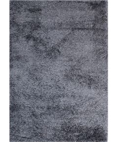 Carpet VELLOSA-3, 160x230cm, black long pile carpet