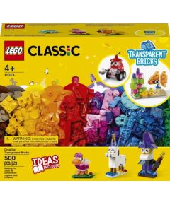 LEGO Classic Radošie caurspīdīgie klucīši (11013)