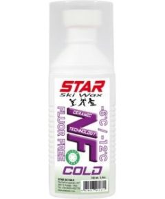 Star Ski Wax NF Cold -6/-12°C Fluor Free Sponge Liquid 100ml / -6...-12 °C