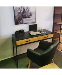 Письменный стол AMSTERDAM 120x50xH79см, черный