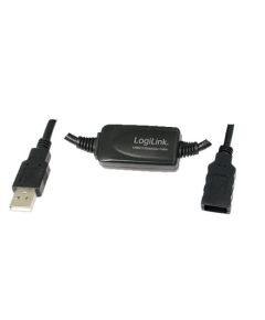 Logilink 10m USB - USB 2.0 M/F USB A, USB A