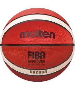 Basketbola bumba MOLTEN B5G2000, gumijas izmērs 5