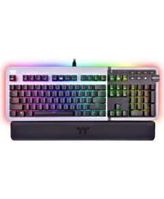 Thermaltake Argent K5 RGB Gaming Keyboard titanium, MX RGB BLUE, USB, U