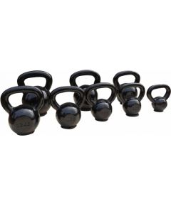 Kettlebell cast iron with rubber base TOORX 20kg