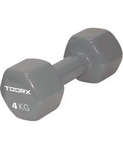 Dumbbell vinyl TOORX MV-4 4кг