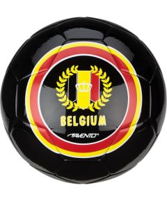 Мяч для уличного футбола AVENTO 16XO Glossy World Soccer Черный/Желтый/Красный