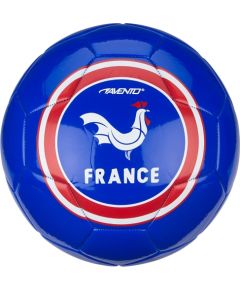 Street football ball AVENTO 16XO Glossy World Soccer Cobalt blue/Red/White