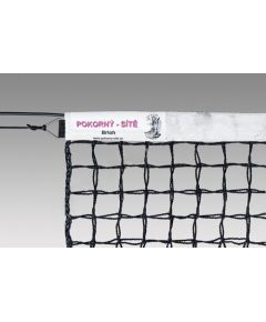 Pokorny Site Āra tenisa tīkls POKORNY SPORT 12,80x1,08m PE 45x45x3mm