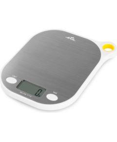 ETA Kitchen scales Grami ETA377790000 Maximum weight (capacity) 8 kg, Graduation 1 g, Display type LCD, White/Stainless steel