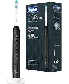 Oral-B Pulsonic Slim Clean Black - 2000 elektriskā zobu birste