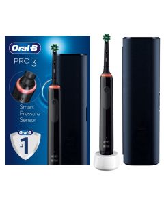 Oral-B Pro 3 3900 black - Black Edition elektriskā zobu birstes