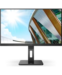 LCD Monitor|AOC|U27P2CA|27"|Panel IPS|3840x2160|16:9|60Hz|Matte|4 ms|Speakers|Swivel|Pivot|Height adjustable|Tilt|U27P2CA