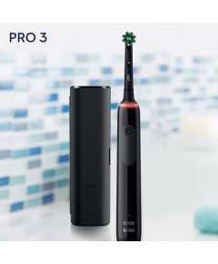 Oral-B Pro 3 3000 Sensit black - Per 3 3000  elektriksā zobu birste