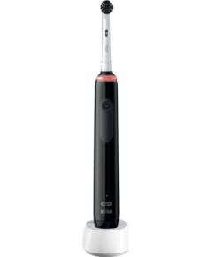 Oral-B Pro 3 3000 PureClean Black zobu birstīte