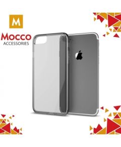 Mocco Ultra Back Case 0.3 mm Aizmugurējais Silikona Apvalks Priekš Sony Xperia E5 Caurspīdīgs - Melns