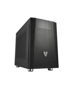 Fortron Micro ATX Tower CST350 PLUS  Side window, Black, Micro ATX, Power supply included No