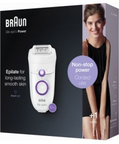 Braun SE5505P Silk-epil White Epilators