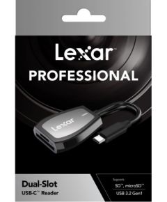 Lexar Pro USB-C Dual-Slot Reader