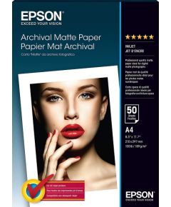 Epson Archival Matte Paper - A4 - 50 Sheets A4