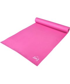 Easy Yoga Vingrošanas paklājs EVA FOAM YOGA MAT 4MM : Rozā
