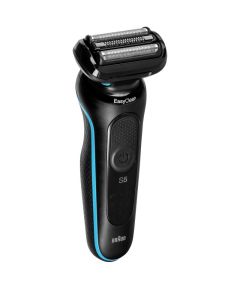 Braun Shaver 50-M1200s	 Cordless, Charging time 1 h, Lithium Ion, Number of shaver heads/blades 3, Black/Blue, Wet & Dry