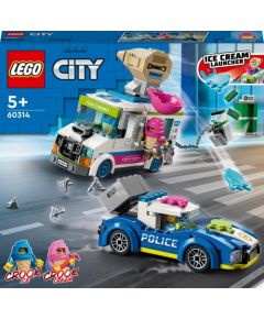 LEGO City Policijas pakaļdzīšanās saldējuma busiņam (60314)