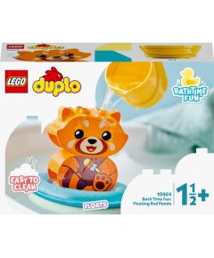LEGO Duplo Jautram vannošanās laikam: peldoša sarkanā panda (10964)